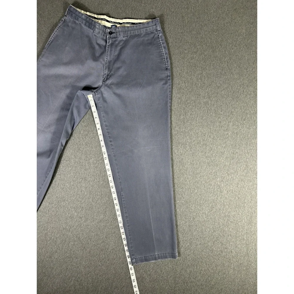 Polo Ralph Lauren Chino Pants Mens 35x32 Gray Cotton Flat Front Straight